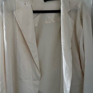 Michael Lo Sordo Ivory Suit Jacket